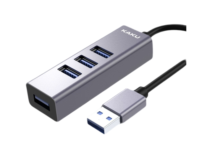KAKU USB Splitter HUB 4xUSB 3.0 500 MB/s (KSC-276) Grey