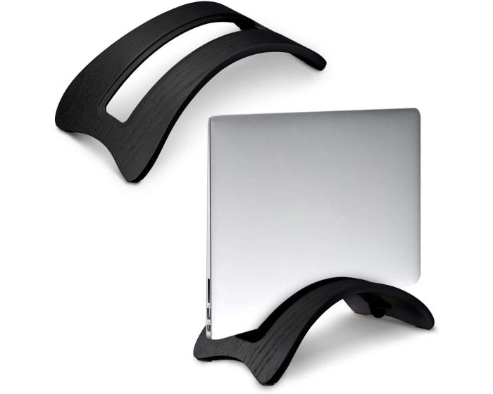 Kalibri Wooden Laptop Stand with 1x Silicone Insert (48776.01) Ξύλινη Βάση για Apple MacBook Air Retina / Pro - Black
