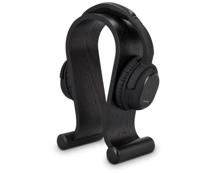 Kalibri Wooden Omega Design Headphone Stand Ξύλινη Βάση Στήριξης Ακουστικών (39069.01) Oak Black