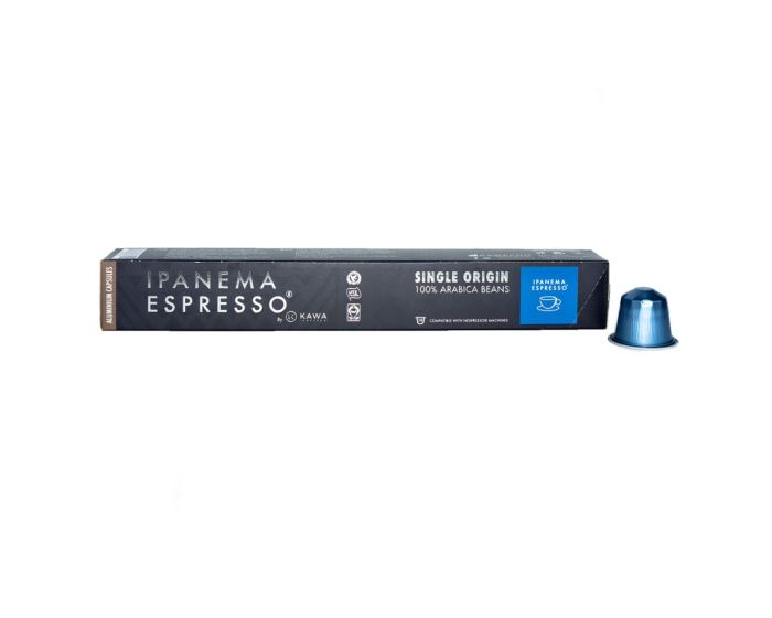 Kawa Ipanema Espresso 10x Κάψουλες Καφέ Συμβατές με Μηχανή Nespresso