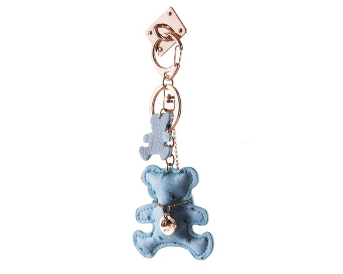 HURTEL iRing Keychain - Δαχτυλίδι Συγκράτησης Μπρελόκ Light Blue Bear