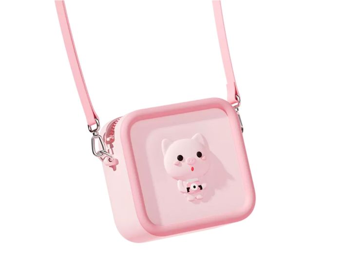 Kids Handbag B3 Παιδική Τσάντα ‘Ωμου - Pink Piglet