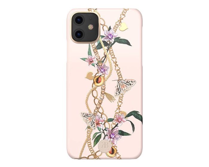 Kingxbar Luxury Thin Case Θήκη με Swarovski Crystals Pink (iPhone 11)