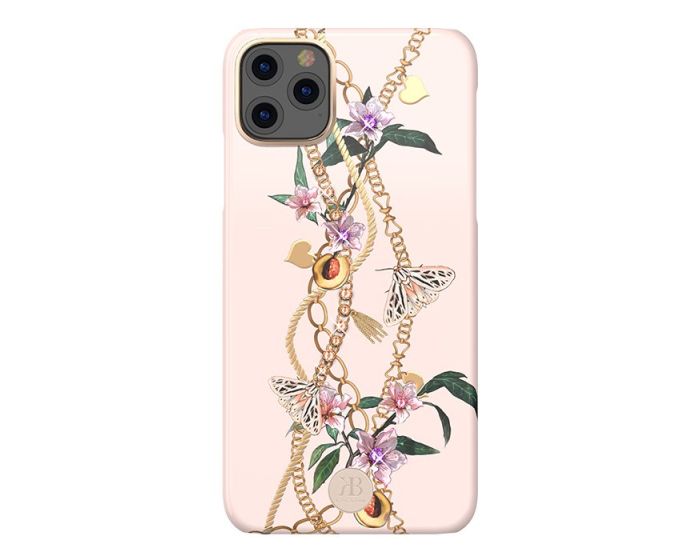 Kingxbar Luxury Thin Case Θήκη με Swarovski Crystals Pink (iPhone 11 Pro Max)