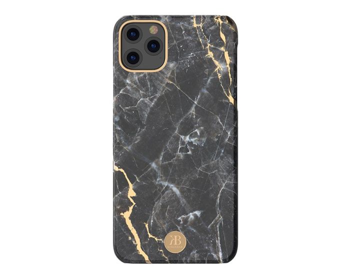 Kingxbar Marble Thin Case Σκληρή Θήκη Black (iPhone 11 Pro Max)