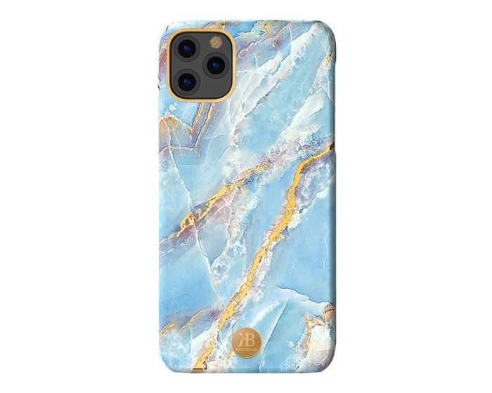 Kingxbar Marble Thin Case Σκληρή Θήκη Blue (iPhone 11 Pro Max)