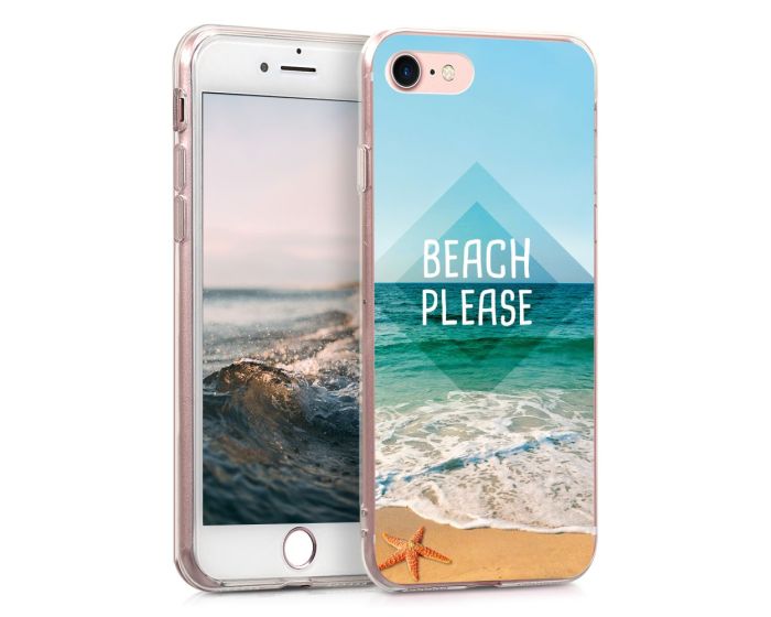 KWmobile Θήκη Σιλικόνης Slim Fit Silicone Case (39459.25) Beach Please (iPhone 7 / 8 / SE 2020 / 2022)