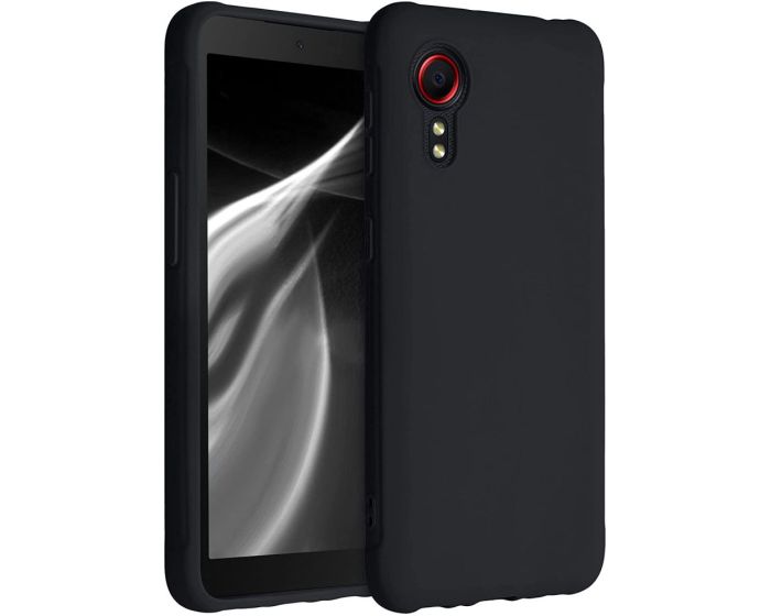 KWmobile TPU Silicone Case (54536.47) Black Matte (Samsung Galaxy Xcover 5)