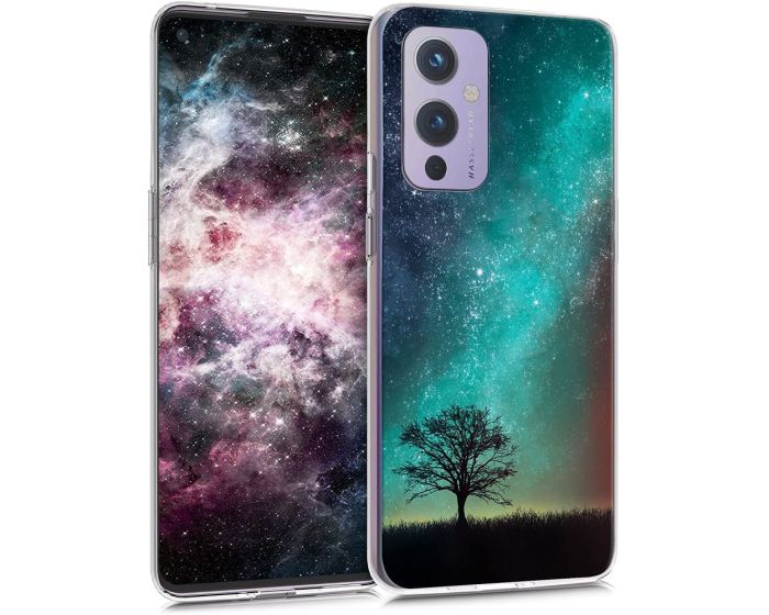 KWmobile Slim Fit Gel Case with UV Print (54511.01) Cosmic Nature (OnePlus 9)