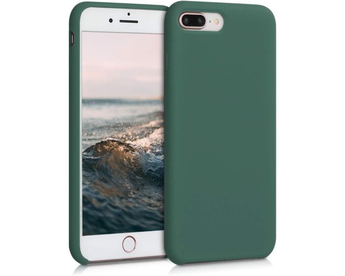 KWmobile Flexible Rubber Case Θήκη Σιλικόνης (40842.166) Forest Green (iPhone 7 Plus / 8 Plus)