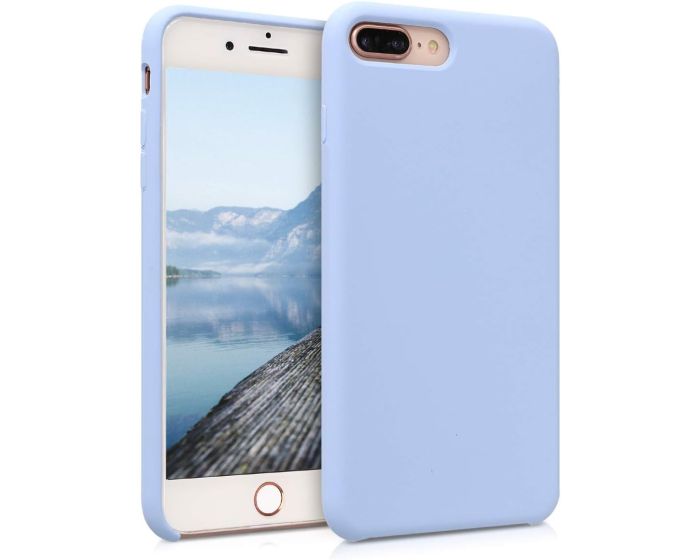 KWmobile Flexible Rubber Case Θήκη Σιλικόνης (40842.58) Light Blue (iPhone 7 Plus / 8 Plus)