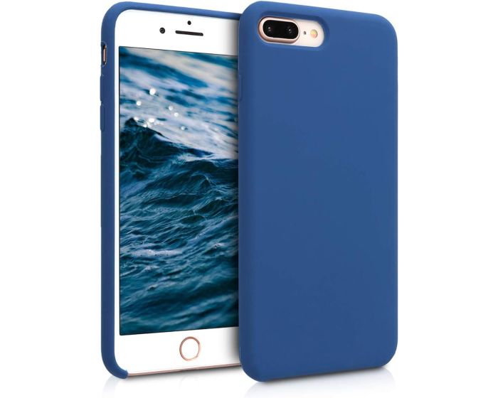 KWmobile Flexible Rubber Case Θήκη Σιλικόνης (40842.116) Navy Blue (iPhone 7 Plus / 8 Plus)