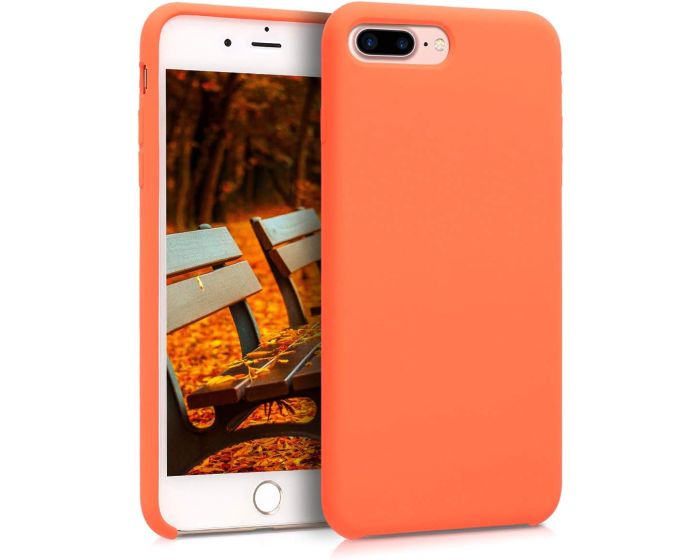 KWmobile Flexible Rubber Case Θήκη Σιλικόνης (40842.29) Orange (iPhone 7 Plus / 8 Plus)