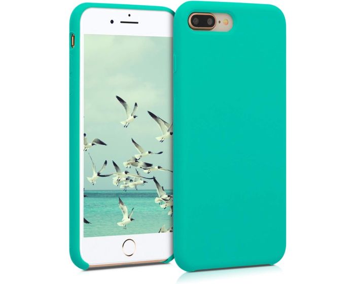 KWmobile Flexible Rubber Case Θήκη Σιλικόνης (40842.37) Turquoise (iPhone 7 Plus / 8 Plus)