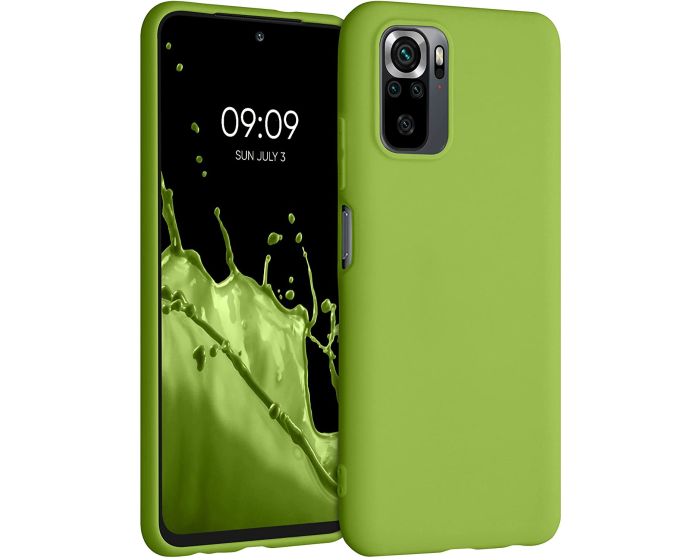 KWmobile TPU Silicone Case (54541.220) Green Peppercorn (Xiaomi Redmi Note 10 / 10S / Poco M5s)