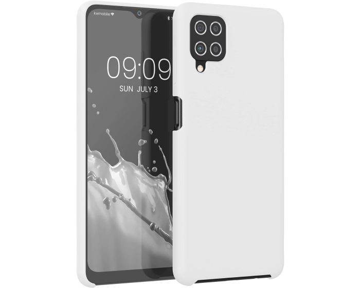 KWmobile Flexible Rubber Case Θήκη Σιλικόνης (54442.48) White Matte (Samsung Galaxy A12)