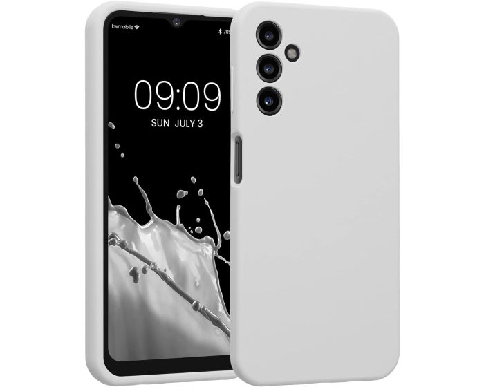 KWmobile Hard Rubber Case Θήκη Σιλικόνης (60808.48) White Matte (Samsung Galaxy A14 4G / 5G)