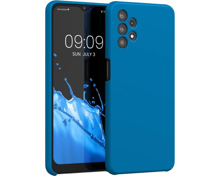 KWmobile Hard Rubber Case Θήκη Σιλικόνης (54336.228) Blue Reef (Samsung Galaxy A32 5G)