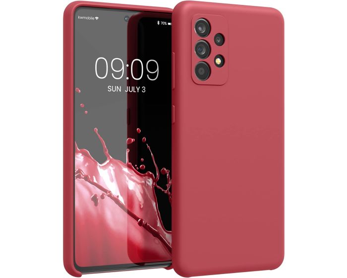 KWmobile Hard Rubber Case Θήκη Σιλικόνης (54347.208) Classic Red (Samsung Galaxy A52 / A52s)