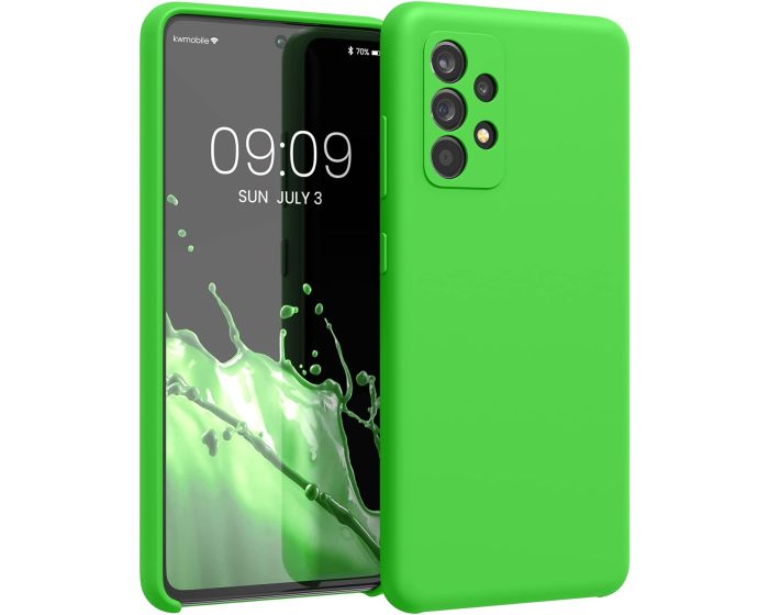KWmobile Hard Rubber Case Θήκη Σιλικόνης (54347.159) Lime Green (Samsung Galaxy A52 / A52s)