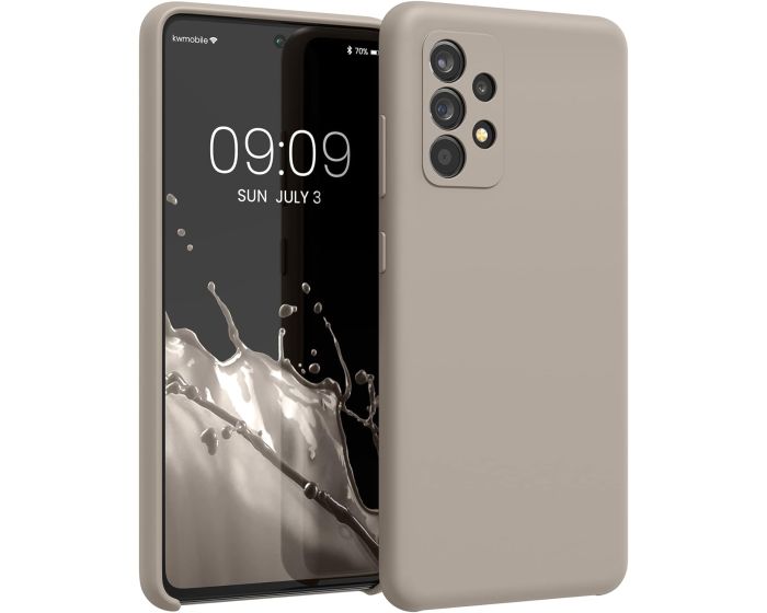 KWmobile Hard Rubber Case Θήκη Σιλικόνης (54347.43) Taupe (Samsung Galaxy A52 / A52s)