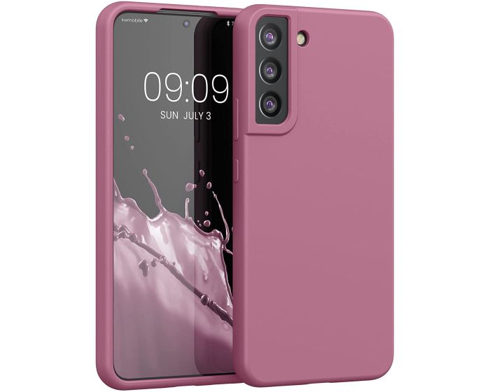 KWmobile Hard Rubber Case Θήκη Σιλικόνης (56761.167) Deep Rusty Rose (Samsung Galaxy S22 Plus 5G)