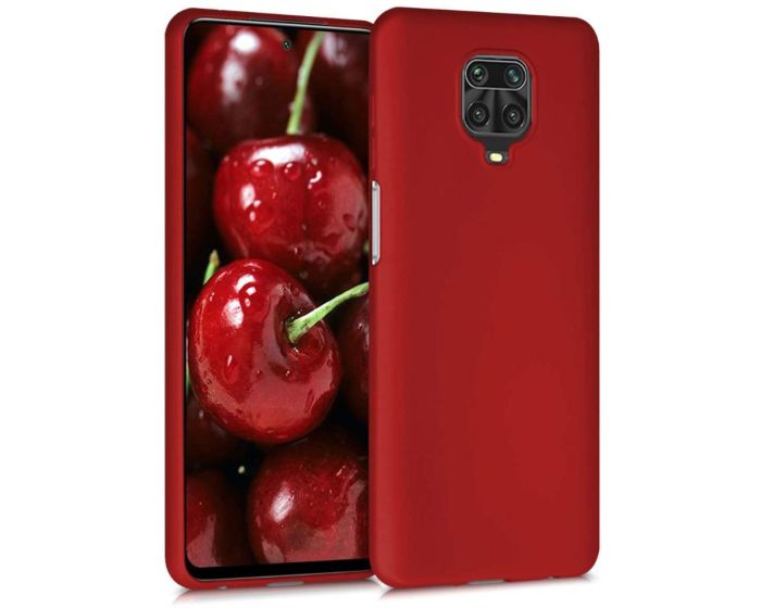 KWmobile TPU Silicone Case (52142.36) Metallic Dark Red (Xiaomi Redmi Note 9s / 9 Pro / 9 Pro Max)