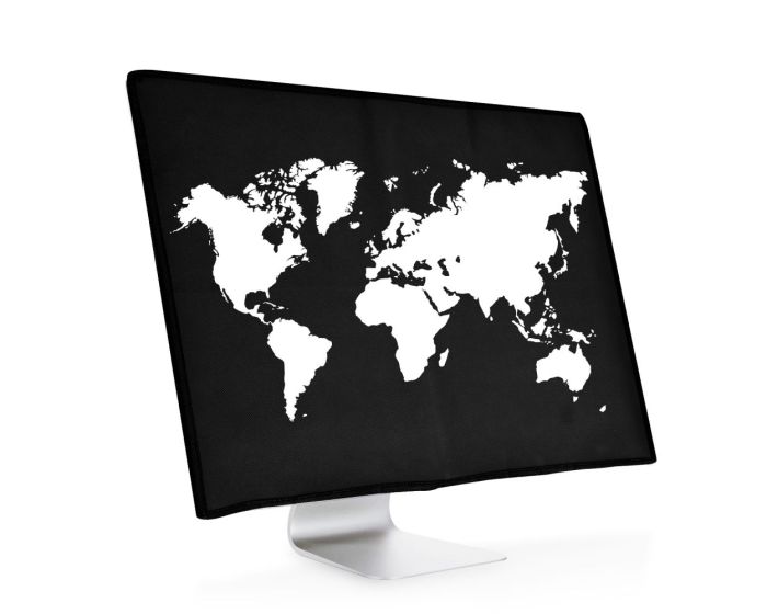 KWmobile Monitor Screen Display Protector (43615.09) Κάλυμμα Οθόνης - World Map (iMac 21.5'')