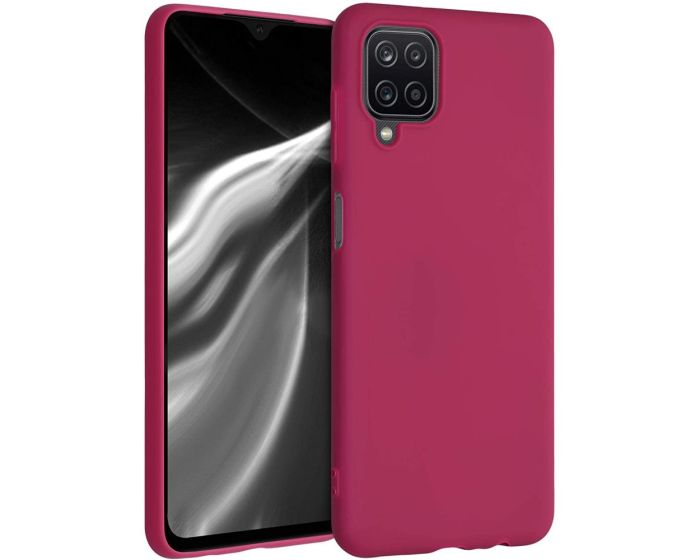 KWmobile TPU Silicone Case (54048.175) Pomegranate Red (Samsung Galaxy A12)