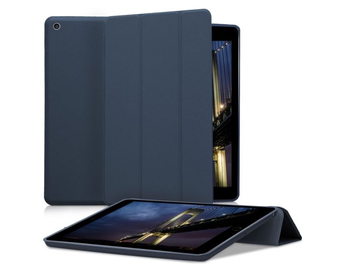 KWmobile Premium Slim Smart Cover Case (41778.17) με δυνατότητα Stand - Dark Blue (iPad 9.7" 2017 / 2018)