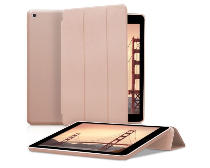 KWmobile Premium Slim Smart Cover Case (41778.81) με δυνατότητα Stand - Rose Gold (iPad 9.7" 2017 / 2018)