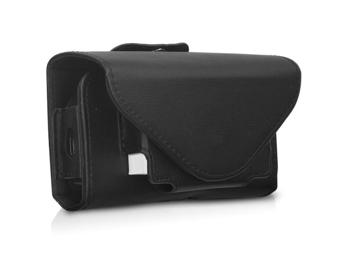 KWmobile PU Leather Belt Bag (44840.01) Θήκη Ζώνης για το IQOS 2.4 / 2.4 Plus Pocket Charger - Black