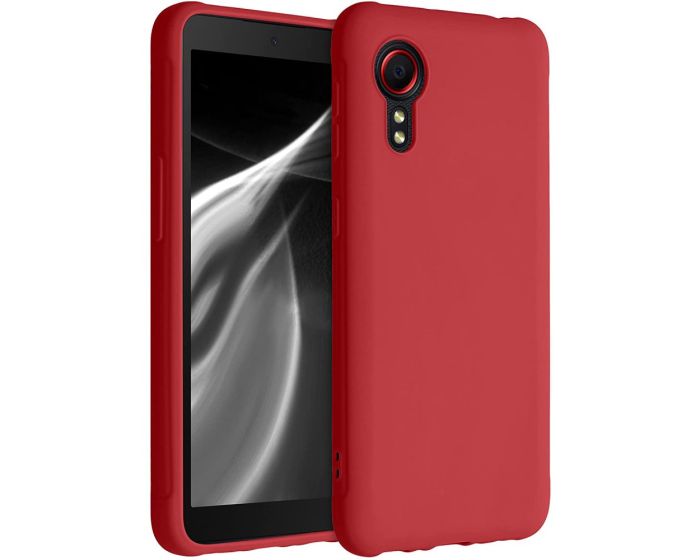 KWmobile TPU Silicone Case (54536.51) Red Matte (Samsung Galaxy Xcover 5)
