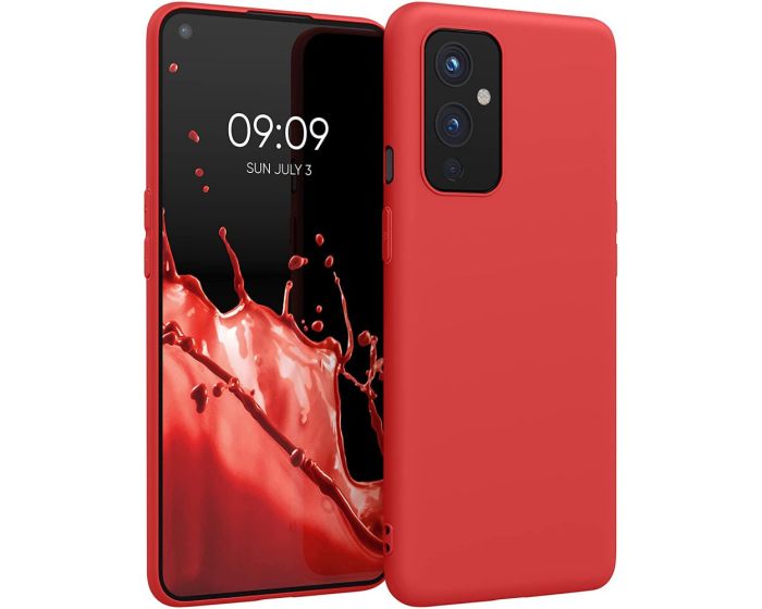KWmobile TPU Silicone Case (54426.09) Red (OnePlus 9)