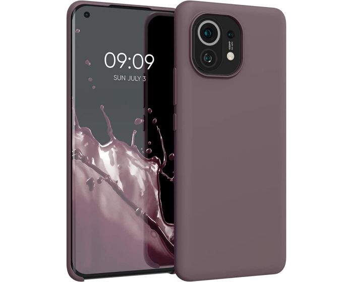 KWmobile Flexible Rubber Case Θήκη Σιλικόνης (54379.181) Grape Purple (Xiaomi Mi 11)
