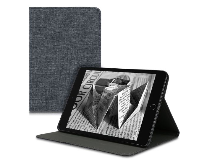KWmobile Slim Book Style Stand Case (48050.01) Dark Grey (iPad mini 5 2019)