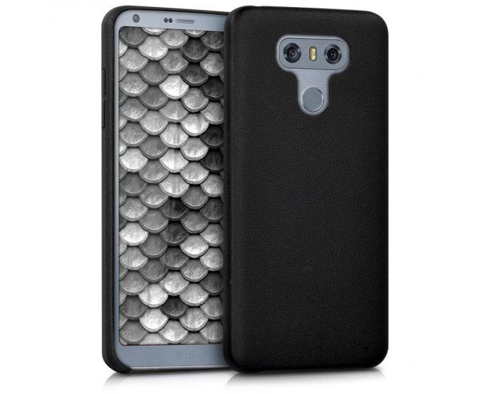 KWmobile Soft Case Leather Design Μαλακή Θήκη (41325.01) Black (LG G6)