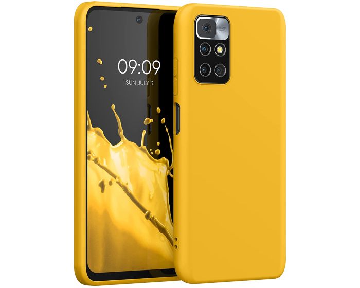 KWmobile TPU Silicone Case (56147.143) Honey Yellow (Xiaomi Redmi 10)