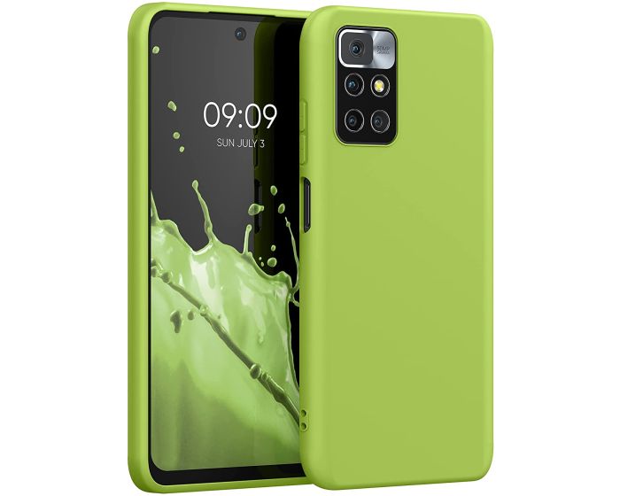 KWmobile TPU Silicone Case (56147.220) Green Peppercorn (Xiaomi Redmi 10)