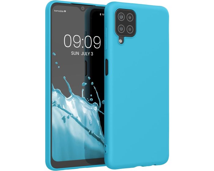 KWmobile TPU Silicone Case (54048.223) Ocean Blue (Samsung Galaxy A12)