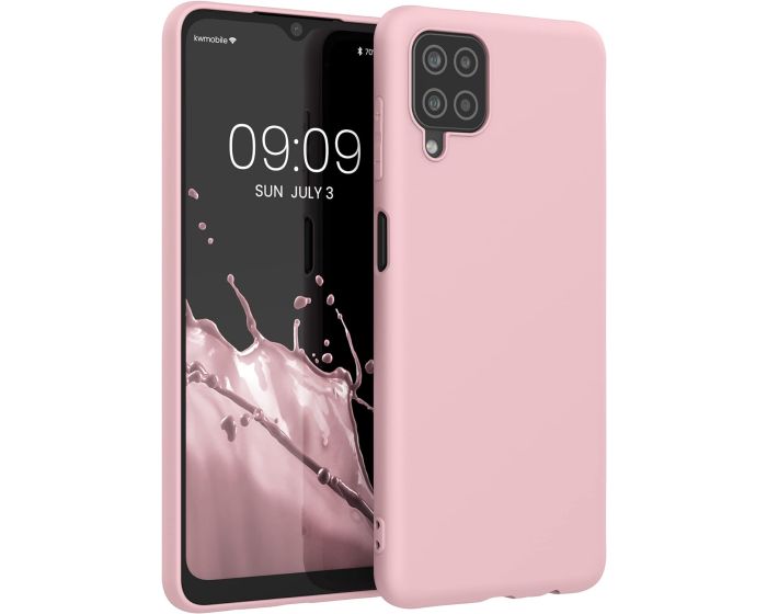 KWmobile TPU Silicone Case (54048.156) Vintage Pink (Samsung Galaxy A12)