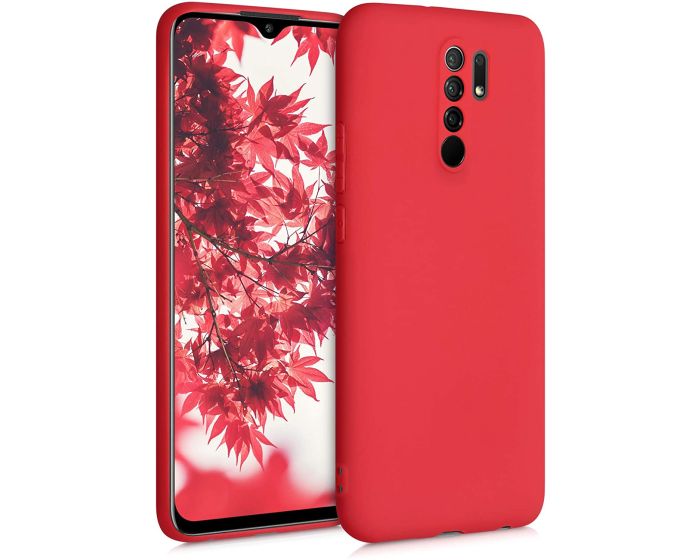 KWmobile TPU Silicone Case (52766.51) Red Matte (Xiaomi Redmi 9)