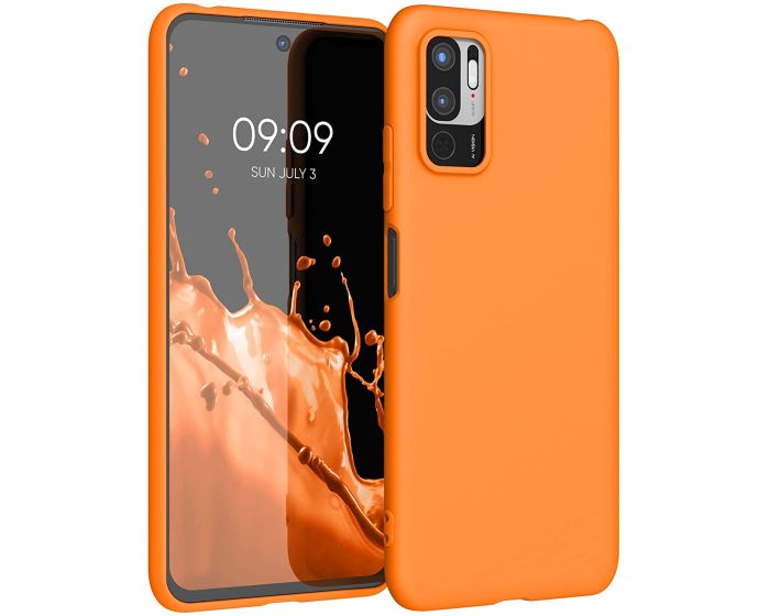 KWmobile TPU Silicone Case (54947.150) Cosmic Orange (Xiaomi Poco M3 Pro 5G / Redmi Note 10 5G)