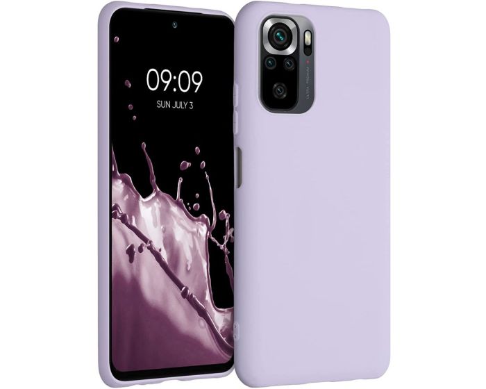 KWmobile TPU Silicone Case (54541.108) Lavender (Xiaomi Redmi Note 10 / 10S / Poco M5s)