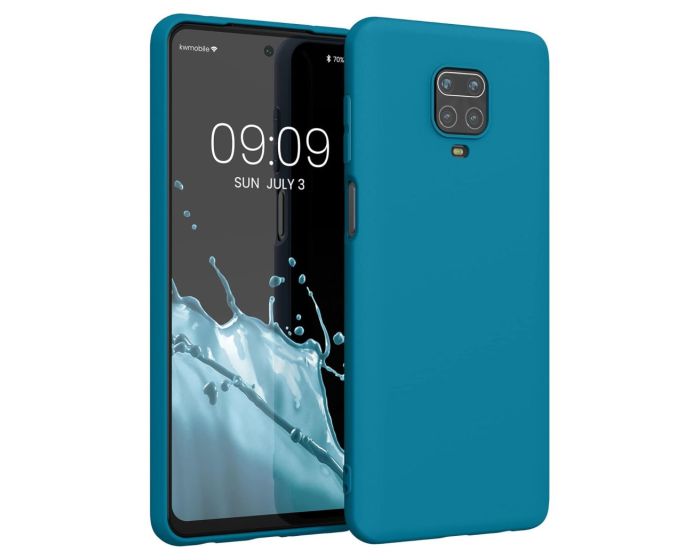 KWmobile TPU Silicone Case (52140.224) Caribbean Blue (Xiaomi Redmi Note 9s / 9 Pro / 9 Pro Max)