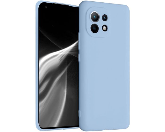KWmobile TPU Silicone Case (54188.58) Light Blue Matte (Xiaomi Mi 11)