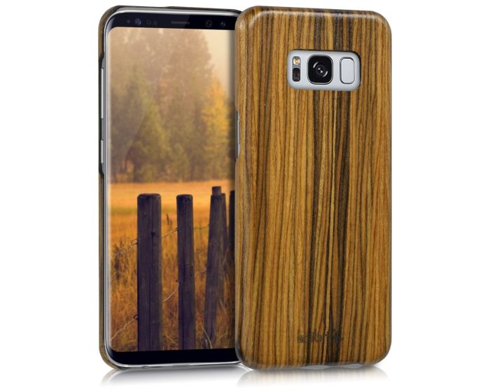 KWmobile Wooden Case (42160.05) Ξύλινη Θήκη (Samsung Galaxy S8)