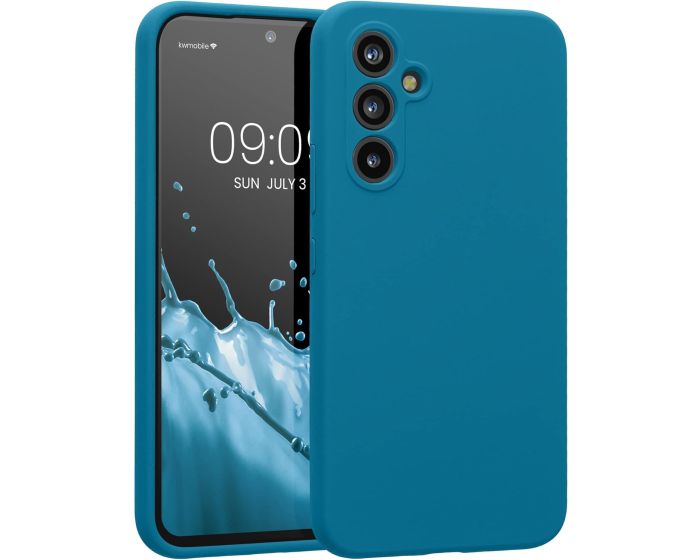 KWmobile Hard Rubber Case Θήκη Σιλικόνης (60795.228) Blue Reef (Samsung Galaxy A54 5G)