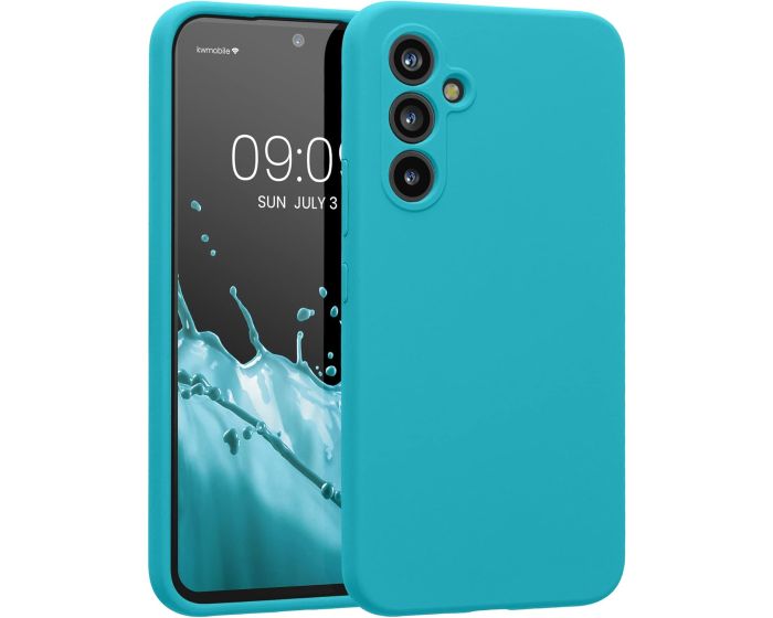 KWmobile Hard Rubber Case Θήκη Σιλικόνης (60795.205) Cool Glacier (Samsung Galaxy A54 5G)