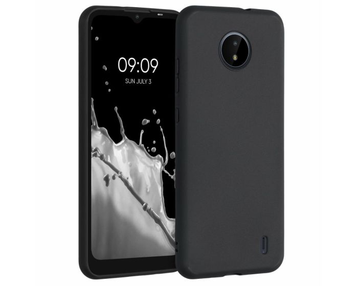 KWmobile TPU Silicone Case (54848.01) Black (Nokia C10 / C20)